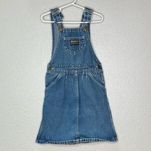 Vintage Oshkosh Denim Jumper Dress 2T